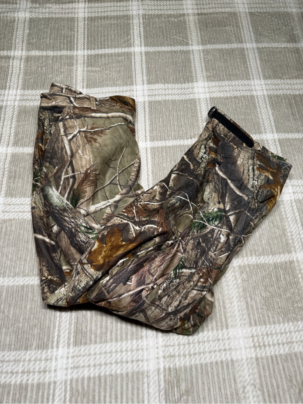 Field & Stream Black Lined Realtree-Style Camo hunting pants